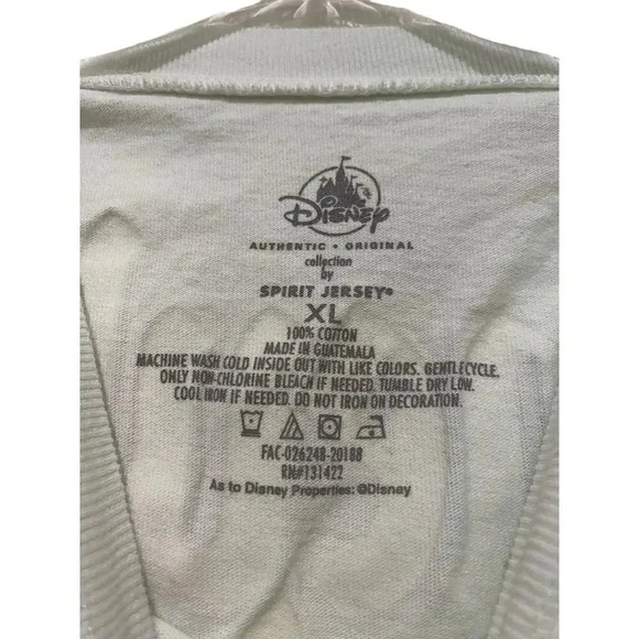 Disneyland Rainbow Tie-Dye Pastel Stripes Spirit Jersey kids Size XL - Picture 4 of 5